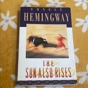 The Sun Also Rises — Classic Paperback Edition (Blue & White)